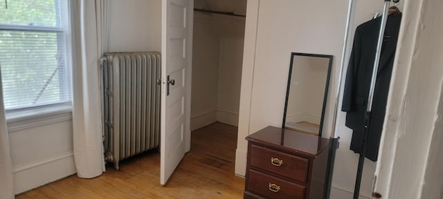 3229 Chicago Ave, Minneapolis, MN 55407 - closet featuring radiator heating unit