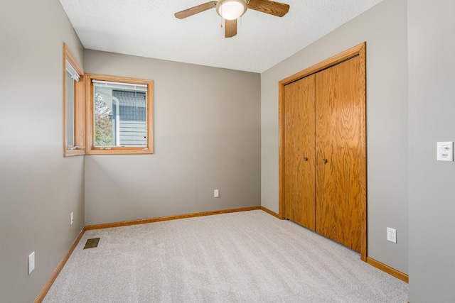 4416 Louisiana Ave N, Crystal, MN 55428 - unfurnished bedroom featuring a closet, carpet floors, and baseboards