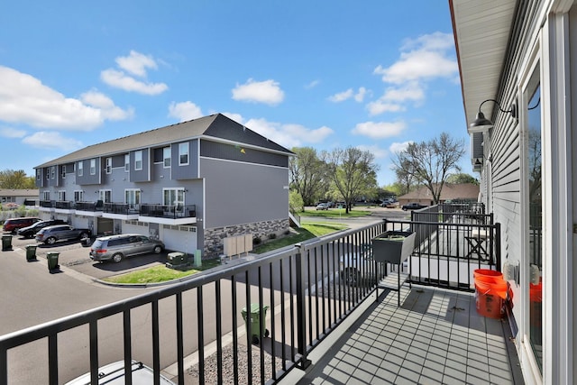 10240 3rd St NE Unit D, Blaine, MN 55434 - balcony with a residential view