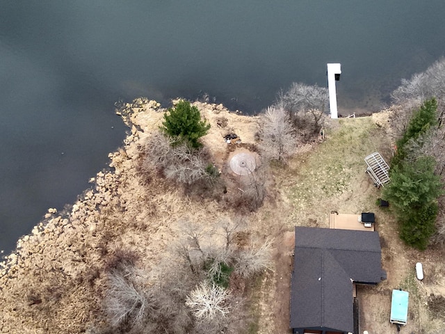 aerial view of property and surrounding area