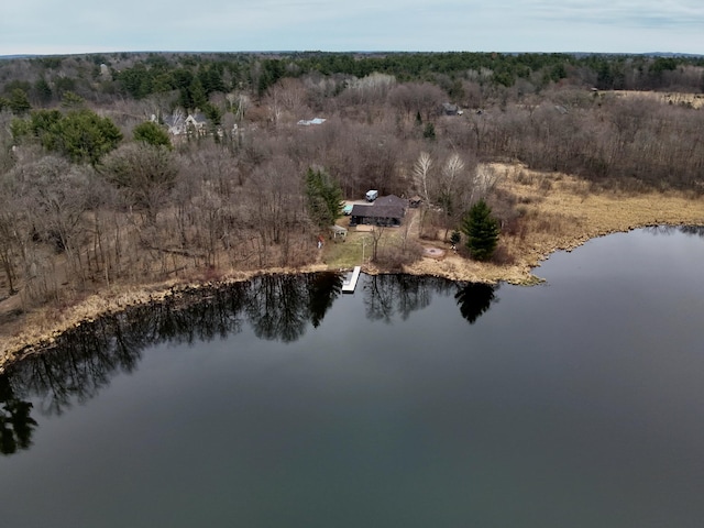view of property location with a nearby body of water