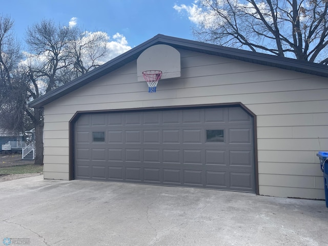 101 Oak St, Lisbon, ND 58054 - view of detached garage