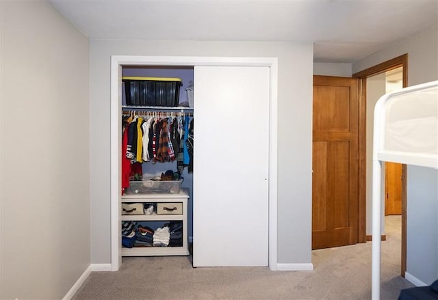view of closet
