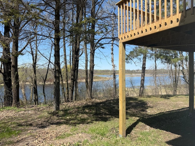 view of water feature