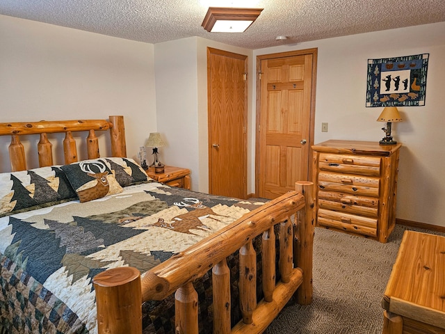 44948 Plentywood Rd, Perham, MN 56573 - bedroom featuring carpet and a textured ceiling