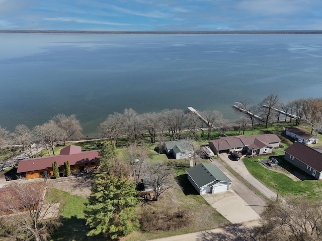 44948 Plentywood Rd, Perham, MN 56573 - view from above of property with a large body of water