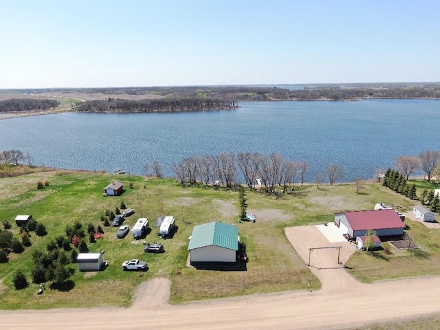 35202 Sterling Silver Dr, Everts Twp, MN 56515 - aerial view with a water view
