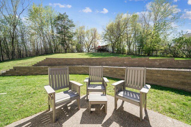 1036 Creekview Ln, Belle Plaine, MN 56011 - view of patio