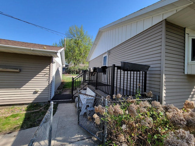 view of property exterior