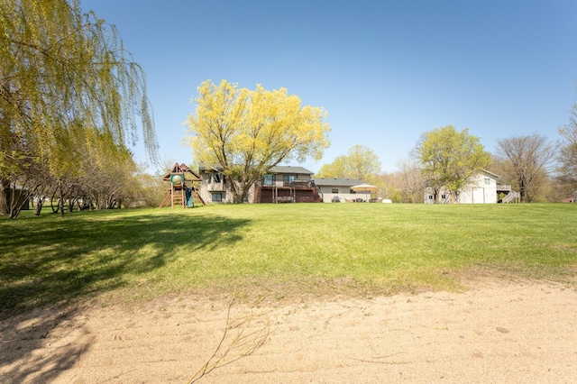 5123 Green Meadow Rd SE, Osakis, MN 56360 - view of yard featuring playground community