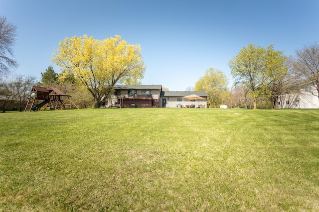 5123 Green Meadow Rd SE, Osakis, MN 56360 - view of yard featuring a playground