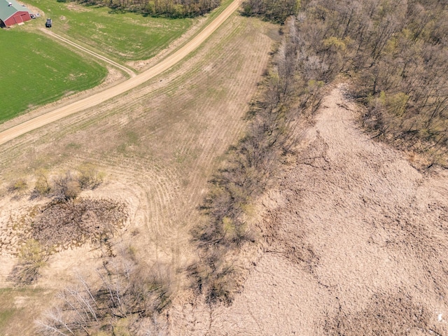 5123 Green Meadow Rd SE, Osakis, MN 56360 - birds eye view of property featuring a rural view