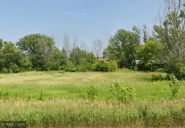 view of undeveloped land with rural landscape