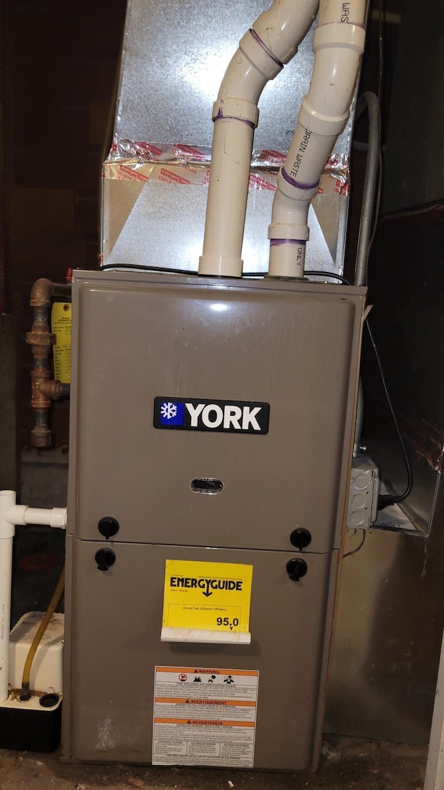 view of utility room