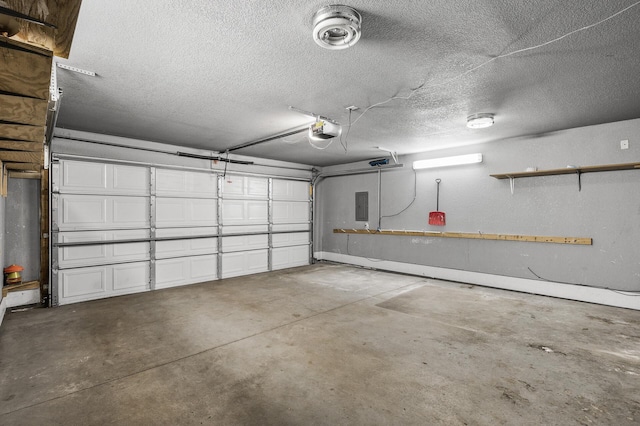 7327 Kalland Cir NE Unit 28, Otsego, MN 55301 - garage featuring a garage door opener and electric panel