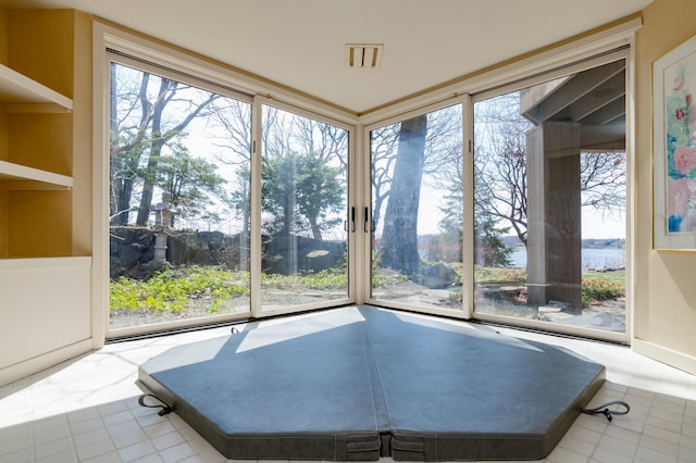9002 Riley Lake Rd, Eden Prairie, MN 55347 - sunroom featuring healthy amount of natural light and tile patterned flooring