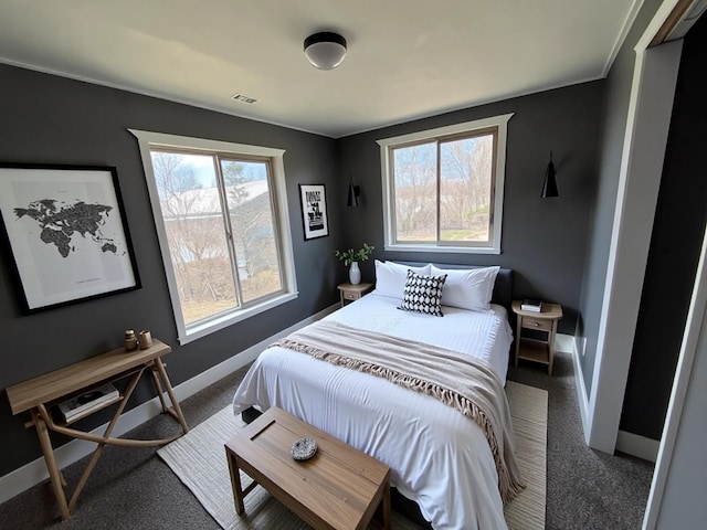 125 1st St, Dresser, WI 54009 - bedroom with carpet, multiple windows, and baseboards