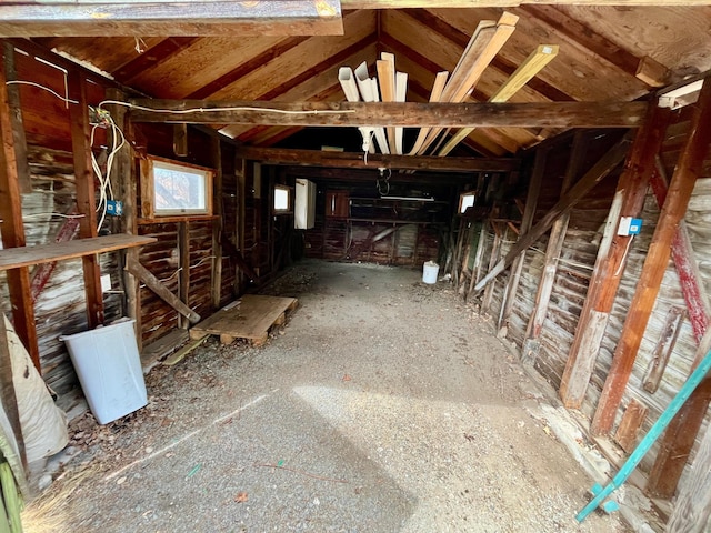 125 1st St, Dresser, WI 54009 - miscellaneous room featuring lofted ceiling
