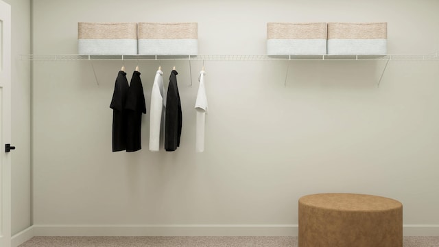view of closet