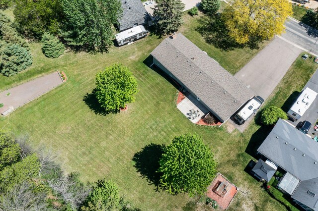 drone / aerial view