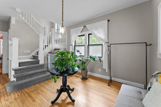 3100 29th Ave S, Minneapolis, MN 55406 - exercise room featuring hardwood / wood-style floors and baseboards