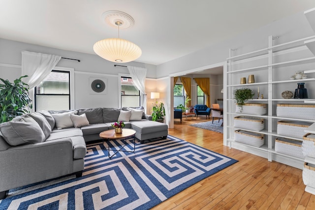 3100 29th Ave S, Minneapolis, MN 55406 - living room featuring hardwood / wood-style floors and plenty of natural light