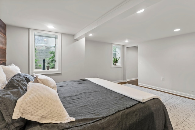 3100 29th Ave S, Minneapolis, MN 55406 - bedroom with recessed lighting and baseboards