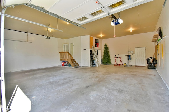 1609 26th St SE, Saint Cloud, MN 56304 - garage with a garage door opener