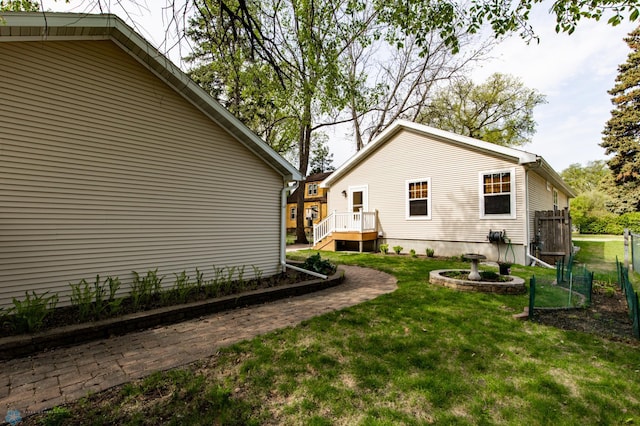 view of home's exterior