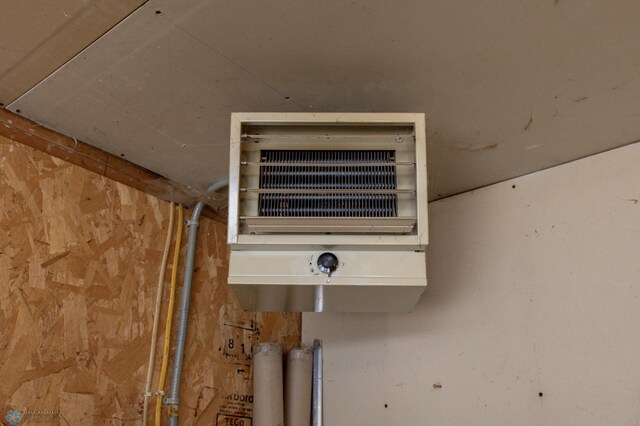 detailed view of a heating unit