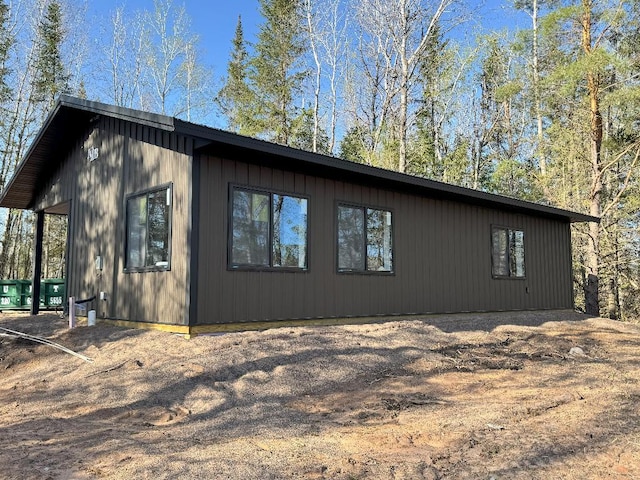 view of side of property