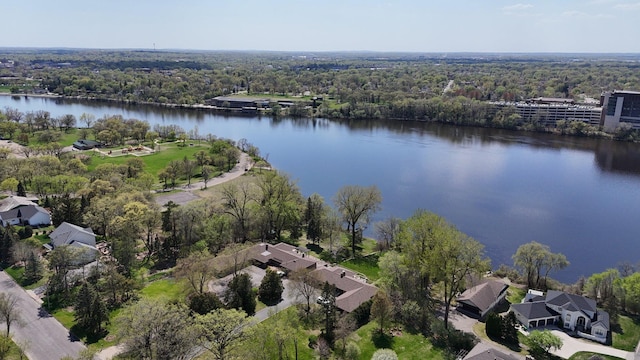 22 13th St S, Sauk Rapids, MN 56379 - bird's eye view of a large body of water and a forest