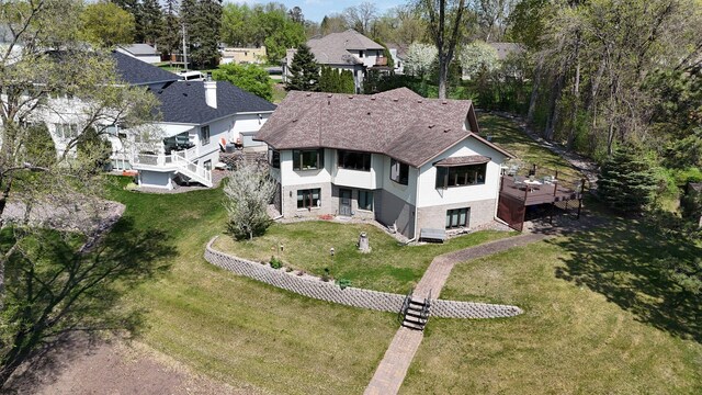 22 13th St S, Sauk Rapids, MN 56379 - view from above of property