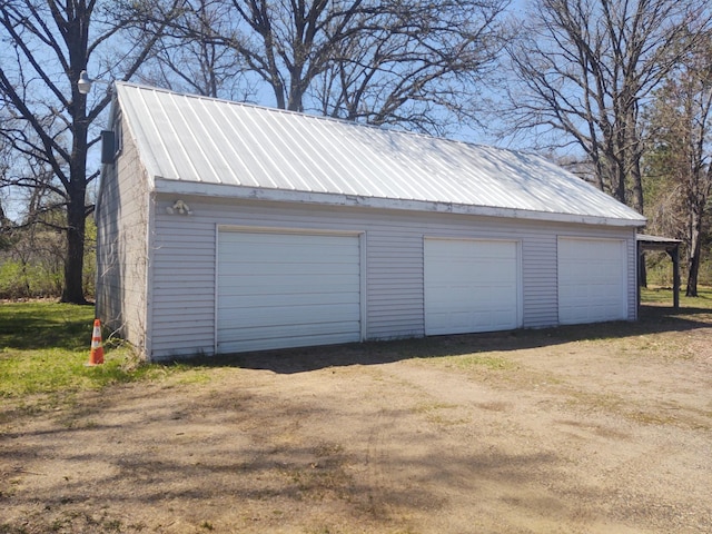 36998 Quest Rd, Hillman, MN 56338 - view of detached garage