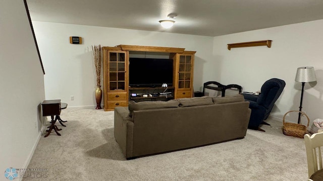 5477 11th St W, West Fargo, ND 58078 - living area featuring carpet flooring and baseboards