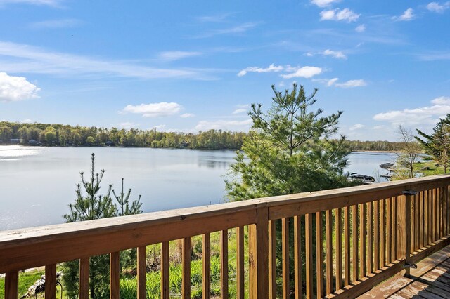 1949 Little Blake Lake Ln, Georgetown Twp, WI 54853 - water view