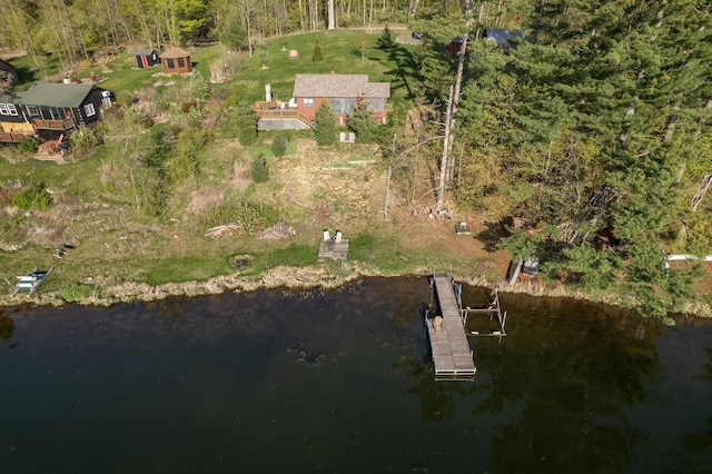 1949 Little Blake Lake Ln, Georgetown Twp, WI 54853 - view of subject property with a nearby body of water