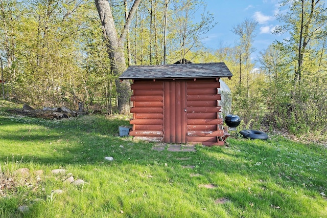 1949 Little Blake Lake Ln, Georgetown Twp, WI 54853 - view of shed