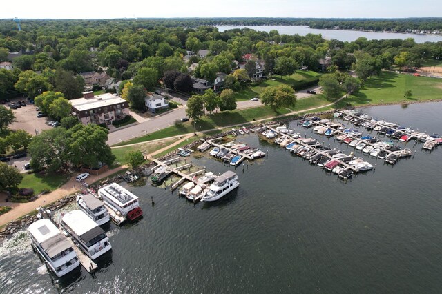 4612 Meadowview Ln, Minnetrista, MN 55331 - drone / aerial view of a nearby body of water and a marina
