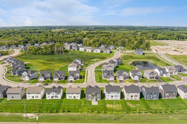 20092 67th Ave, Corcoran, MN 55340 - aerial perspective of suburban area with a nearby body of water