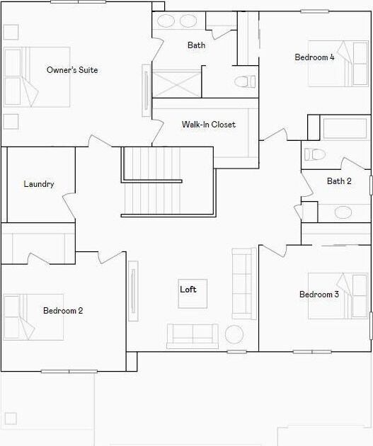 7576 Norway Ln, Lino Lakes, MN 55038 - property floor plan