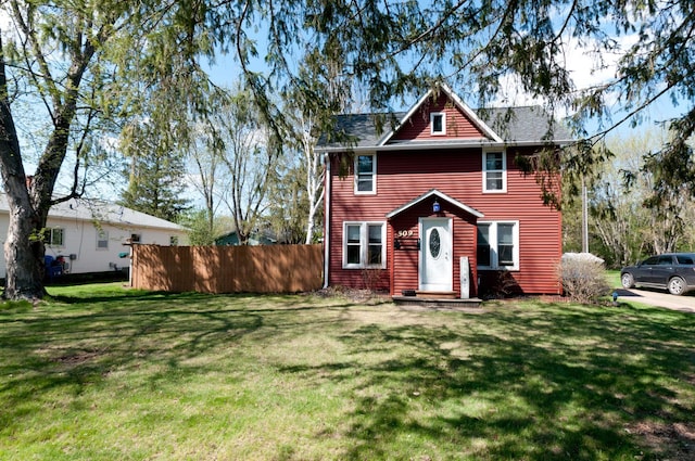 view of front of house