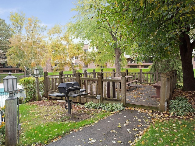 7520 Cahill Rd Unit 222A, Edina, MN 55439 - view of community with a deck