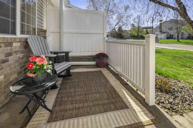view of patio