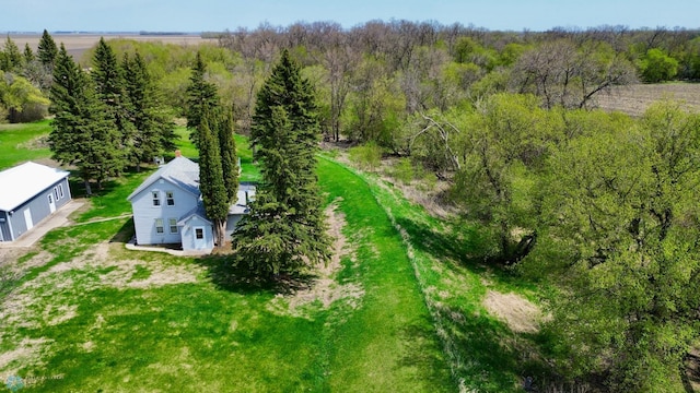 10544 40th St N, Kragnes Twp, MN 56560 - view of subject property featuring a heavily wooded area