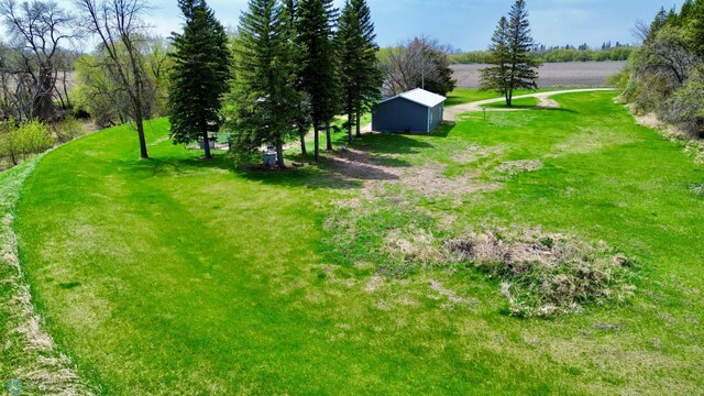 10544 40th St N, Kragnes Twp, MN 56560 - view of yard featuring an outbuilding