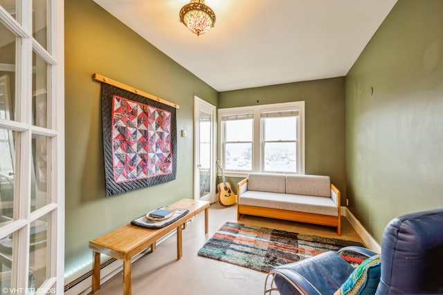 79 Western Ave N Unit 206, Saint Paul, MN 55102 - sitting room with a baseboard heating unit