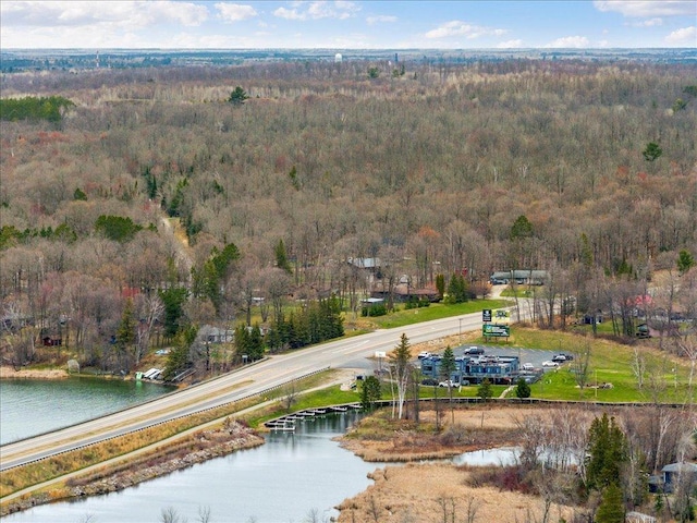 19531 Pine Landing Dr, Grand Rapids, MN 55744 - bird's eye view of a heavily wooded area and a large body of water