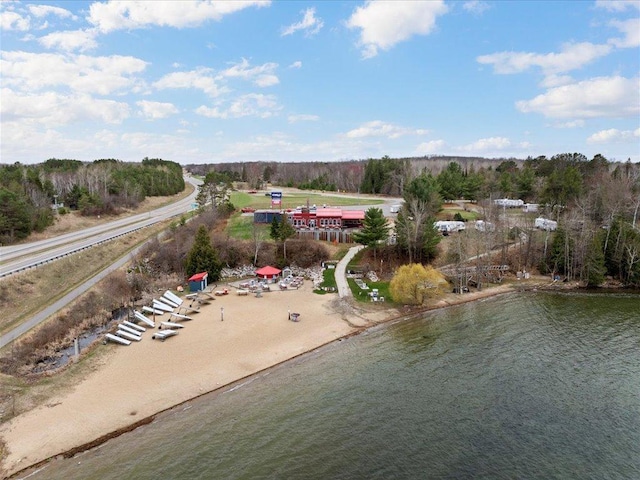 19531 Pine Landing Dr, Grand Rapids, MN 55744 - bird's eye view of a large body of water