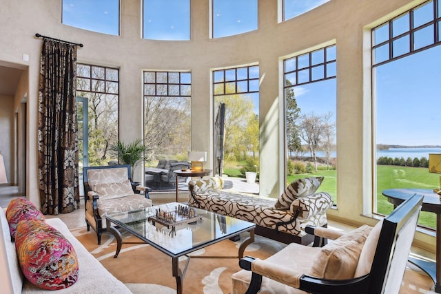 1860 Shoreline Dr, Orono, MN 55391 - view of sunroom / solarium